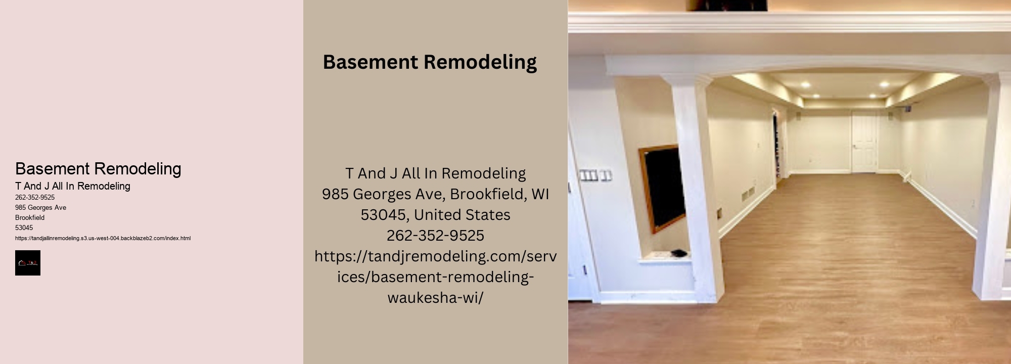 Basement Remodeling